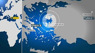 زلزال قوي يضرب شرق بحر إيجه بالقرب من جزيرة ليسبوس اليونانية