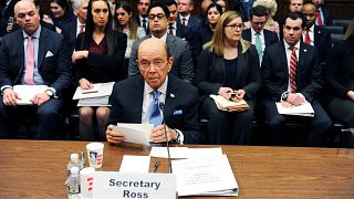 Commerce Secretary Wilbur Ross testifies at a House Oversight and Reform Co