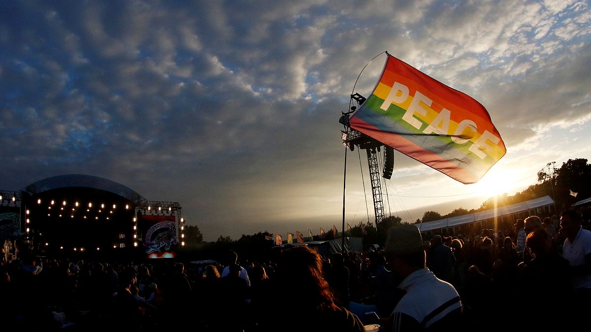 Rod Stewart cierra el Festival de la Isla de Wight