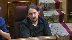 El referéndum independentista en Cataluña divide a Podemos horas antes de presentar la moción de censura contra Rajoy