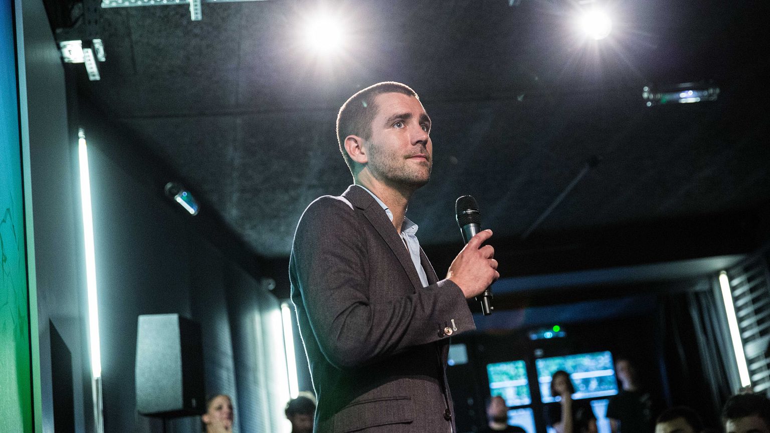 Chris Cox, Chief Product Officer de Facebook Visits Ecole 42 in PAris
