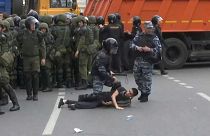 Miles de detenidos en Rusia en las protestas antigubernamentales