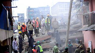Kenya : un immeuble s'effondre, plusieurs disparus