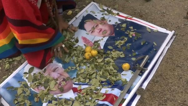 Los chamanes peruanos "curan" a Maduro y a Kim Jong-un Los chamanes peruanos "curan" a Maduro y a Kim Jong-un