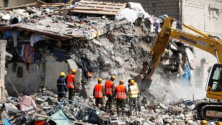 Se derrumba un bloque de 7 pisos en Nairobi