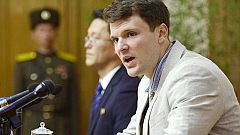 Heimflug aus Nordkorea: US-Student (22) im Koma freigelassen