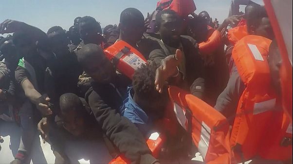 Más de 3000 refugiados rescatados en el Mediterráneo Más de 3000 refugiados rescatados en el Mediterráneo