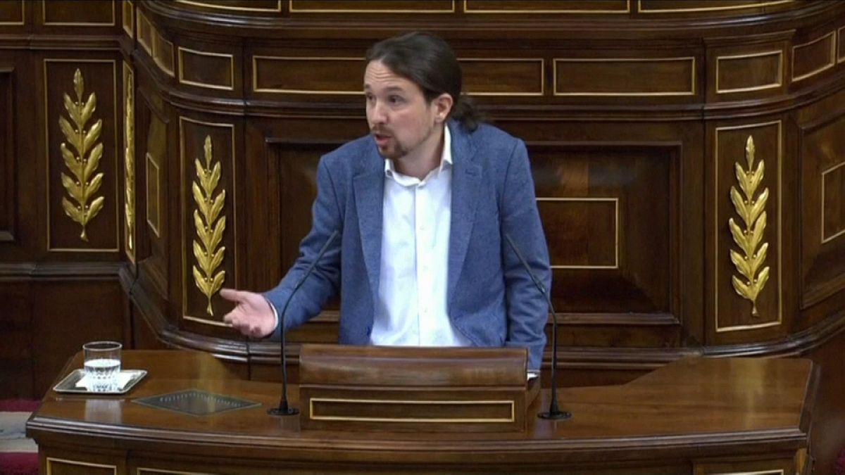 Encontronazo entre Rajoy e Iglesias en el debate de la moción de censura