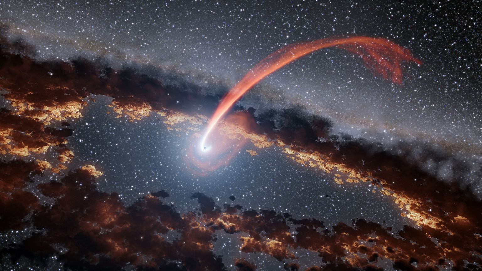Aliens might zap black holes with lasers to travel the galaxy