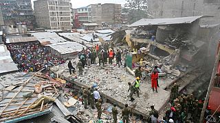 Kenya - Effondrement d’un immeuble : une femme et deux enfants retrouvés vivants