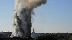 Großbrand in London: Sechs Tote bestätigt, Brand nicht unter Kontrolle