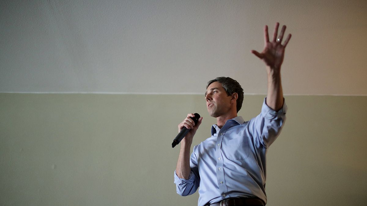 Image: Beto O'Rourke Begins First Campaign Swing In Iowa As A Presidential 