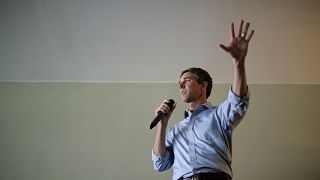 Image: Beto O'Rourke Begins First Campaign Swing In Iowa As A Presidential