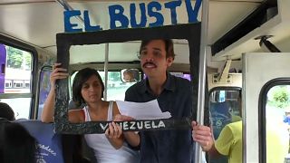 Venezuela: Bus-TV informiert Fahrgäste über Proteste