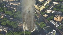 Flammeninferno in London: May "tief betroffen"