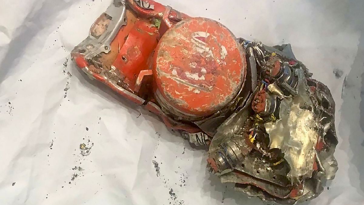 Image: One of two black box recorders recovered from the Ethiopian Airlines