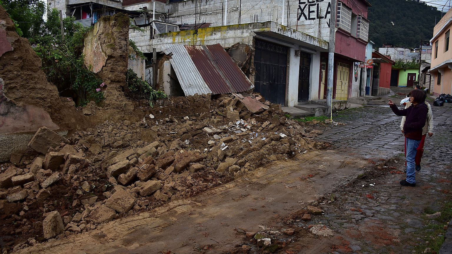 Terremoto in Guatemala, crolli e morti