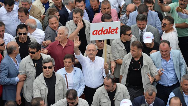 آغاز راهپیمایی مخالفان دولت ترکیه از آنکارا تا استانبول آغاز راهپیمایی مخالفان دولت ترکیه از آنکارا تا استانبول
