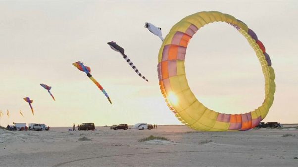 Dänemark: Tausende Drachen fliegen Dänemark: Tausende Drachen fliegen