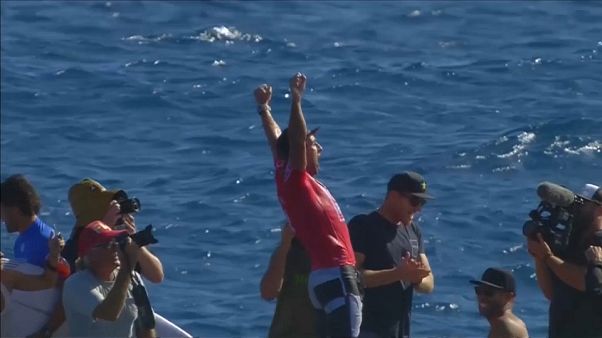Wilkinson gana en Fiji Pro y se pone líder de la Liga Mundial de Surf Wilkinson gana en Fiji Pro y se pone líder de la Liga Mundial de Surf