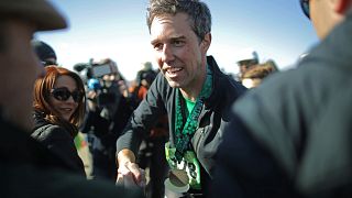 Image: Beto O'Rourke Begins First Campaign Swing In Iowa As A Presidential 