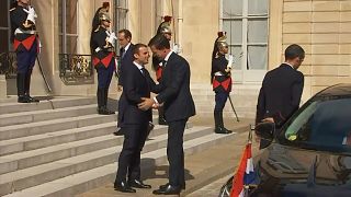 Marathon diplomatique pour Macron