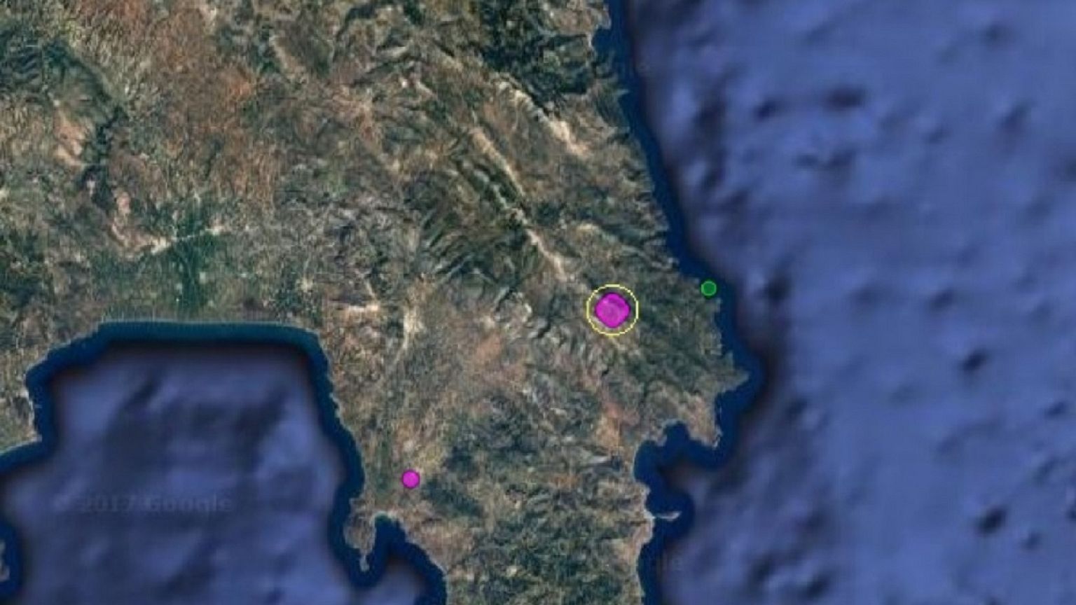 Σεισμός 4,7 ρίχτερ ταρακούνησε τη Μονεμβασιά