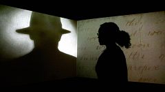 Image: A projection is displayed during the "Jack the Ripper and the East E