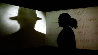 Image: A projection is displayed during the "Jack the Ripper and the East E