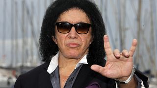 Kiss frontman Gene Simmons wants to trademark "devil horns" gesture