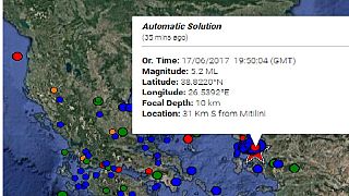 Σεισμός 5,2 Ρίχτερ στη Λέσβο