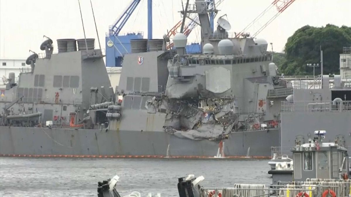 США: гибель семи моряков подтверждена