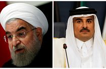 پیام رئیس جمهور ایران به امیر قطر
