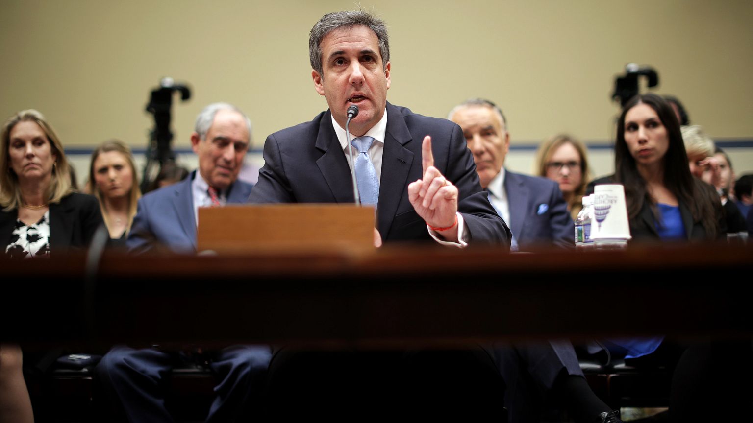 Image: Michael Cohen, former attorney to President Donald Trump, testifies 