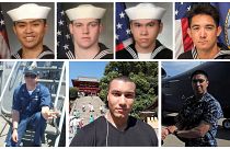 US Navy names seven sailors killed in USS Fitzgerald collision