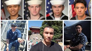 US Navy names seven sailors killed in USS Fitzgerald collision