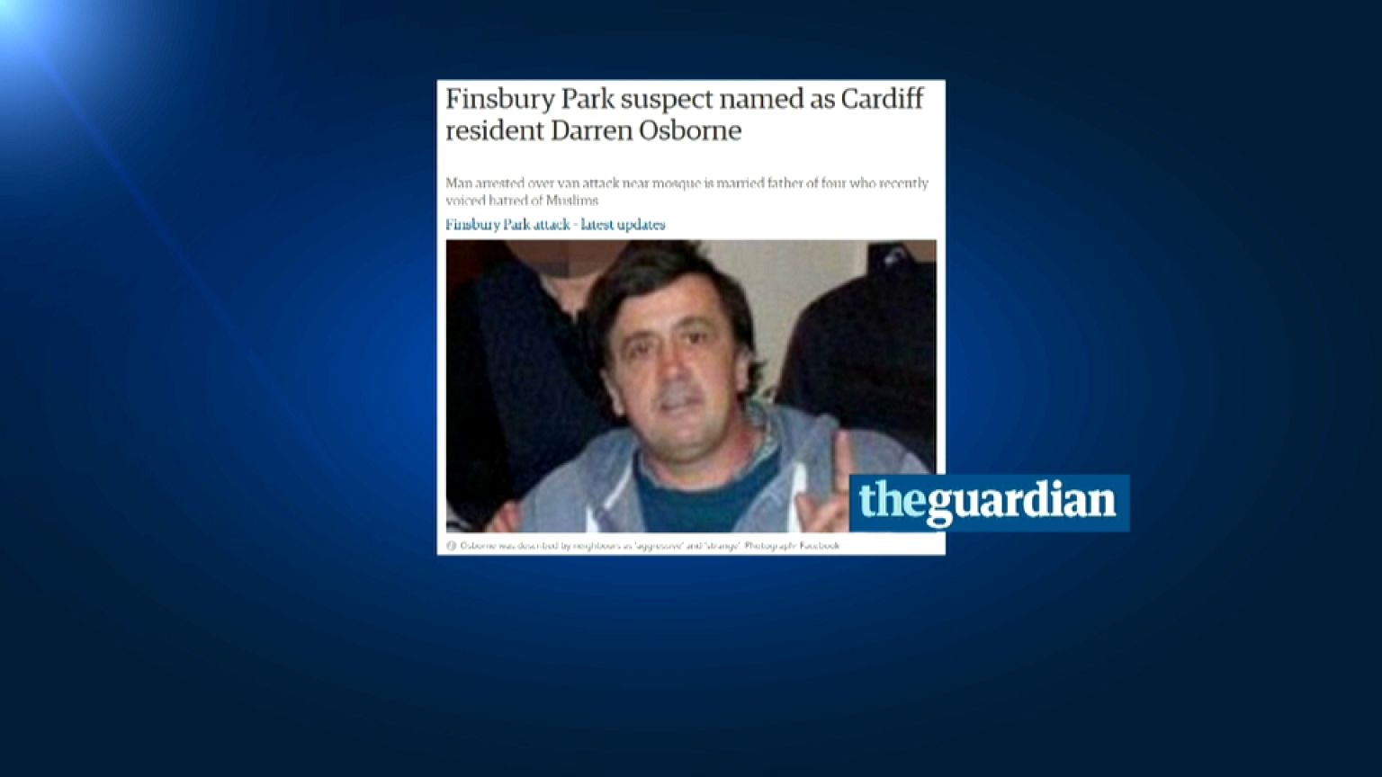 Finsbury Park: l'arresto non chiarisce i dubbi