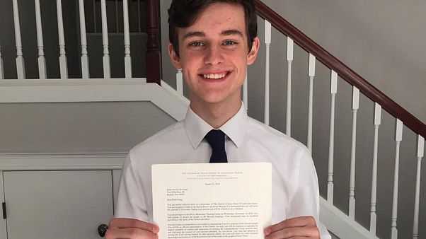 Image: David Gaag, one of the two American LDS missionaries who was detaine Image: David Gaag, one of the two American LDS missionaries who was detaine