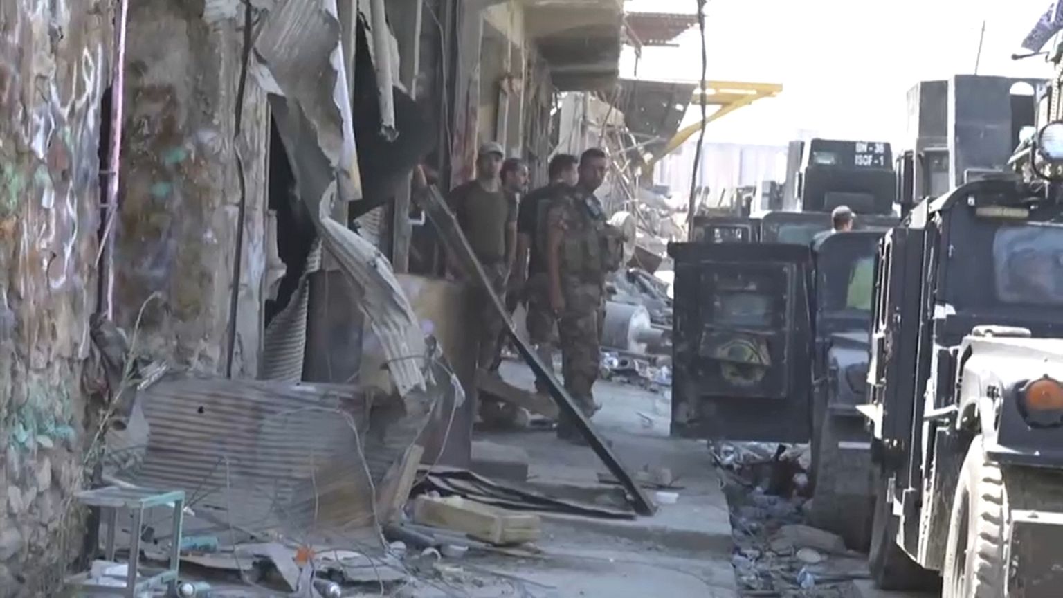 L'EI encerclé dans la vieille ville de Mossoul