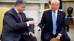 Ukraine-Krise: Poroschenko bei Trump