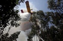 Még mindig lángol az erdő Portugáliában