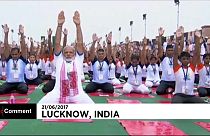 Mit dem indischen Premierminister zum Yoga