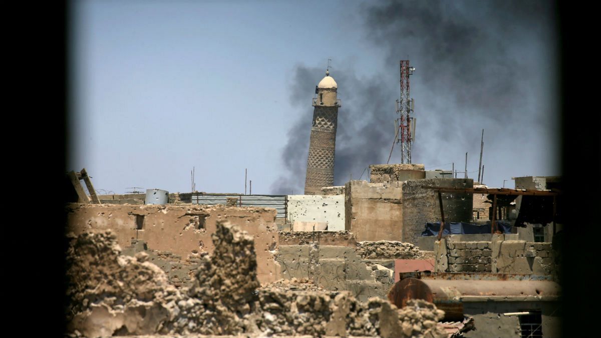 حیدر العبادی تخریب مسجد النوری را پایان کار داعش در موصل دانست
