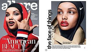 Somali star is first hijab-wearing model on cover of top US magazine
