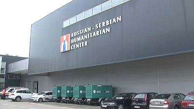 Centro russo-sérvio de auxílio humanitário levanta questões