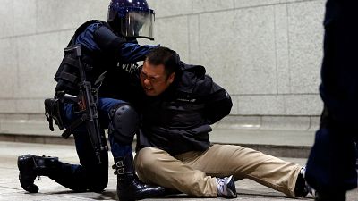 Japan's security forces prepare for Olympic games
