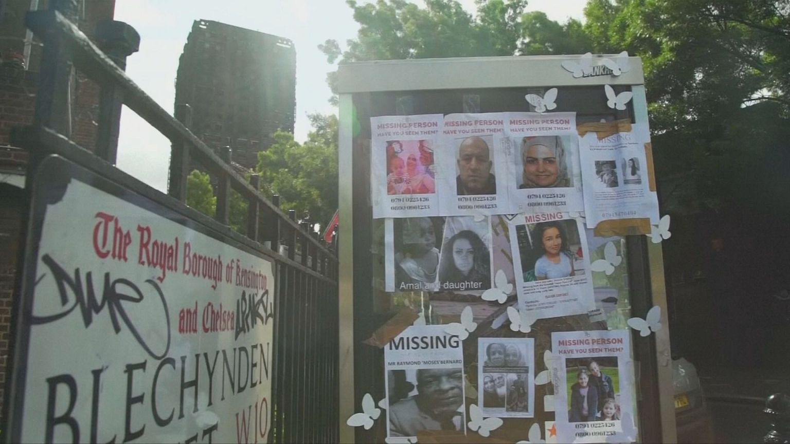 600 Hochhäuser in London mangehaft