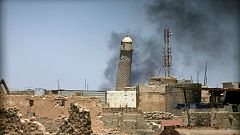 Video purports to show the destruction of Mosul's al-Nuri mosque