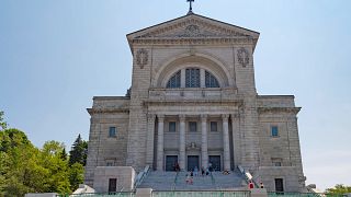 Saint Joseph Oratory Basilica church in Montreal. Building