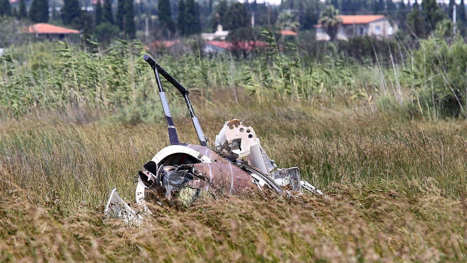 Lezuhant egy helikopter Görögországban